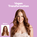 Vegan Keratin & Collagen Duo Shampoo & Conditioner Set 33.8fl.oz. | With Acacia Seyal Collagen & Corn, Wheat & Soy Proteins |Deep Hydration Strength & Softness | Cruelty-Free Salt-Free Silicone-Free Paraben-Free | Salon Results at Home 33.8 fl.oz. - Salon In Recamier